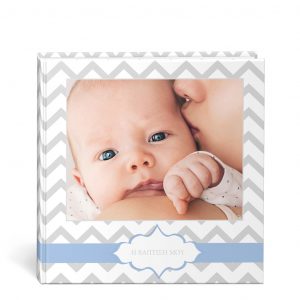 Άλμπουμ φωτογραφιών για αγόρι , μοντέρνο photobook βάπτισης