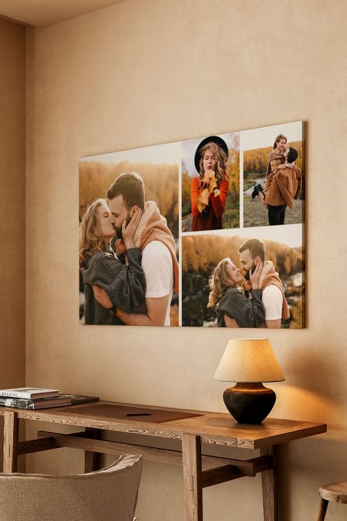 Πίνακας σε Καμβά με 4 Φωτογραφίες, Days With You