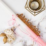 Χειροποίητη Λαμπάδα με Όνομα, Pink Name