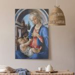 pinakas-se-kamva-kathetos-kouzina-a-10015-botticelli-virgin-con-bambino