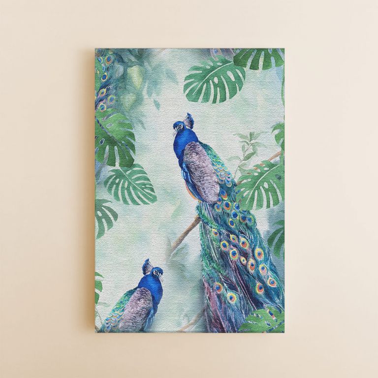 pinakas-se-kamva-kathetos-saloni-n2-11032-peacock