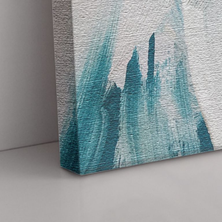 pinakas-se-kamva-kathetos-saloni-x-11005-green-white-and-beige-abstraction-with-acrylics