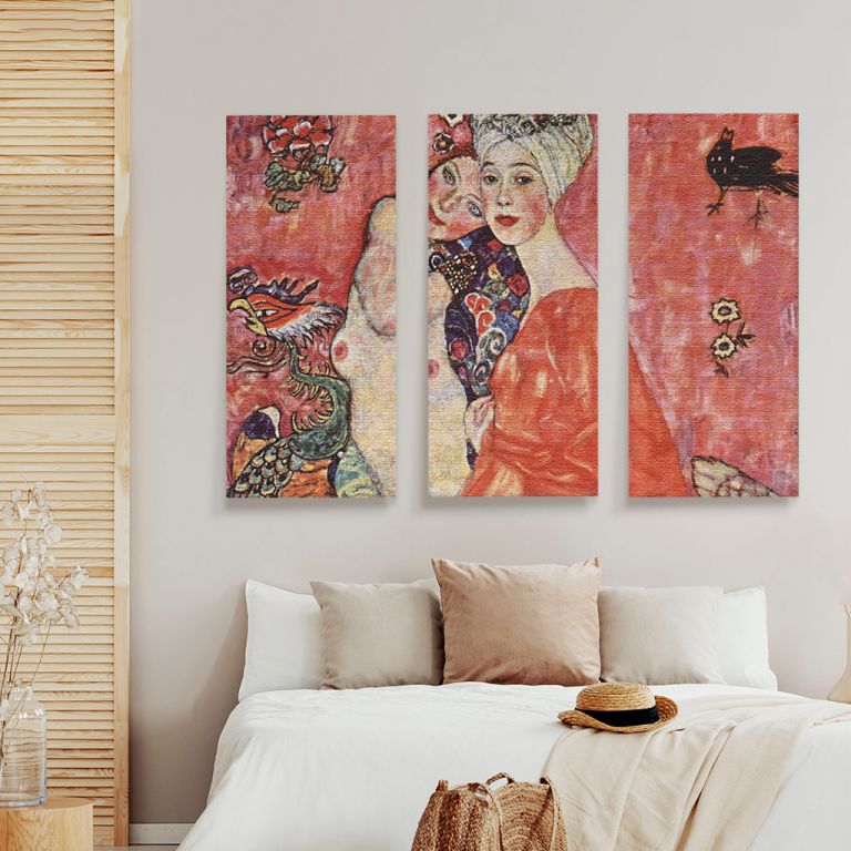 pinakas-se-kamva-orizontios-krevatokamara-p-00057-klimt-girlfriends-zoomed