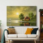 pinakas-se-kamva-orizontios-saloni-p-01783-oil-paintings-rural-landscape