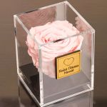 Παντοτινό Τριαντάφυλλο με Δώρο Λαμπάδα, Forever Rose Pink