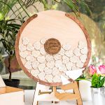 Premium Ξύλινο Ευχολόγιο, Love Circle, Προσωποποιημένο