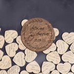 Premium Ξύλινο Ευχολόγιο, Modern Circle, Προσωποποιημένο