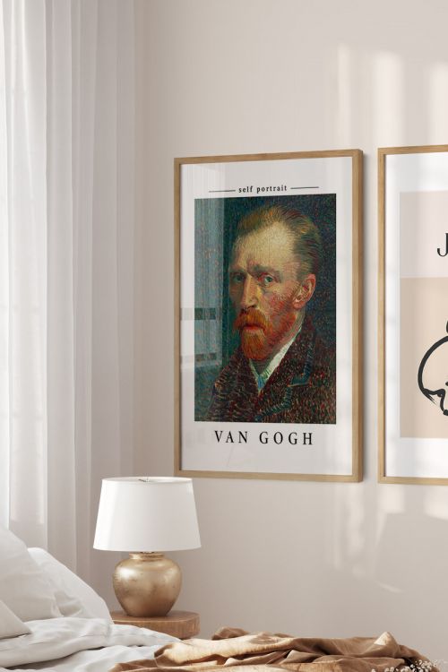 Van Gogh Self Portrait Premium Poster