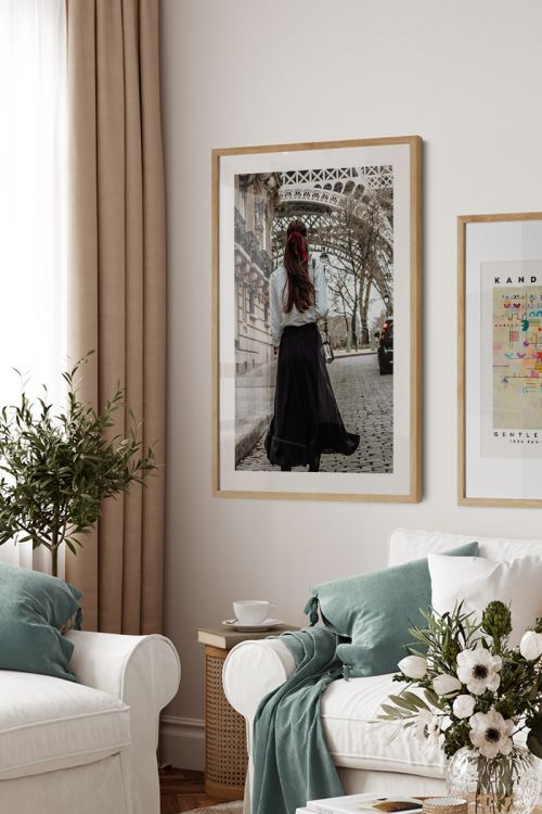 A Woman In Paris Premium Poster