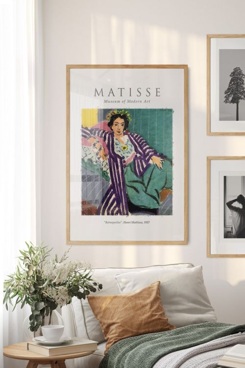 Matisse Retrospective 1937 Premium Poster