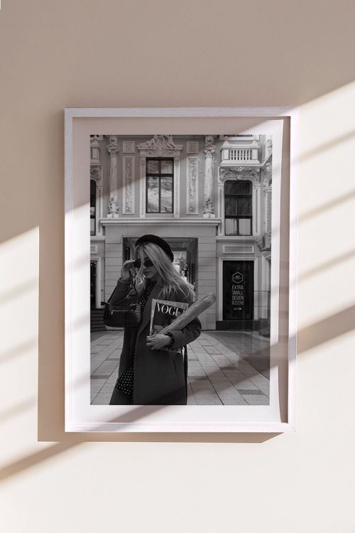Fashion Woman No1 Premium Poster