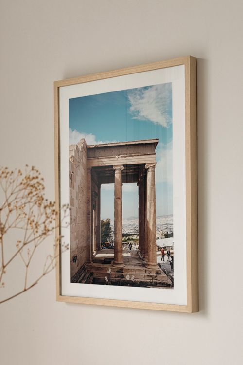 Greek Monuments No2 Premium Poster