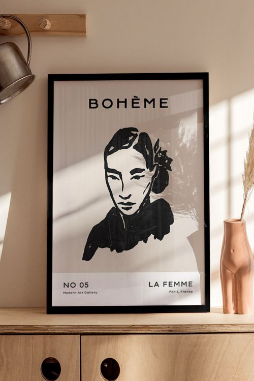 Boheme No5 Premium Poster