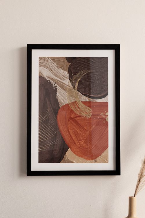 Abstract Oil Fine Art No37 Premium Poster