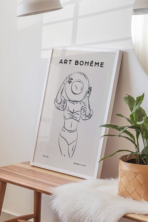 Art Boheme No4 Premium Poster