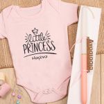 Βρεφικό Φορμάκι & Λαμπάδα με Όνομα, Our Little Princess