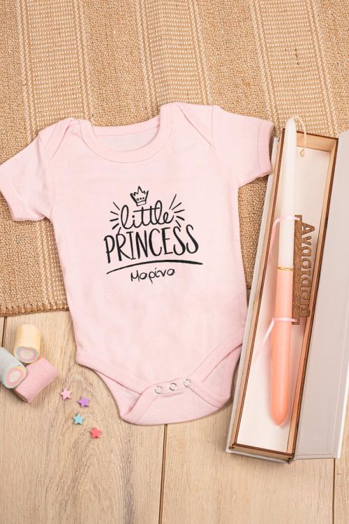 Βρεφικό Φορμάκι & Λαμπάδα με Όνομα, Our Little Princess