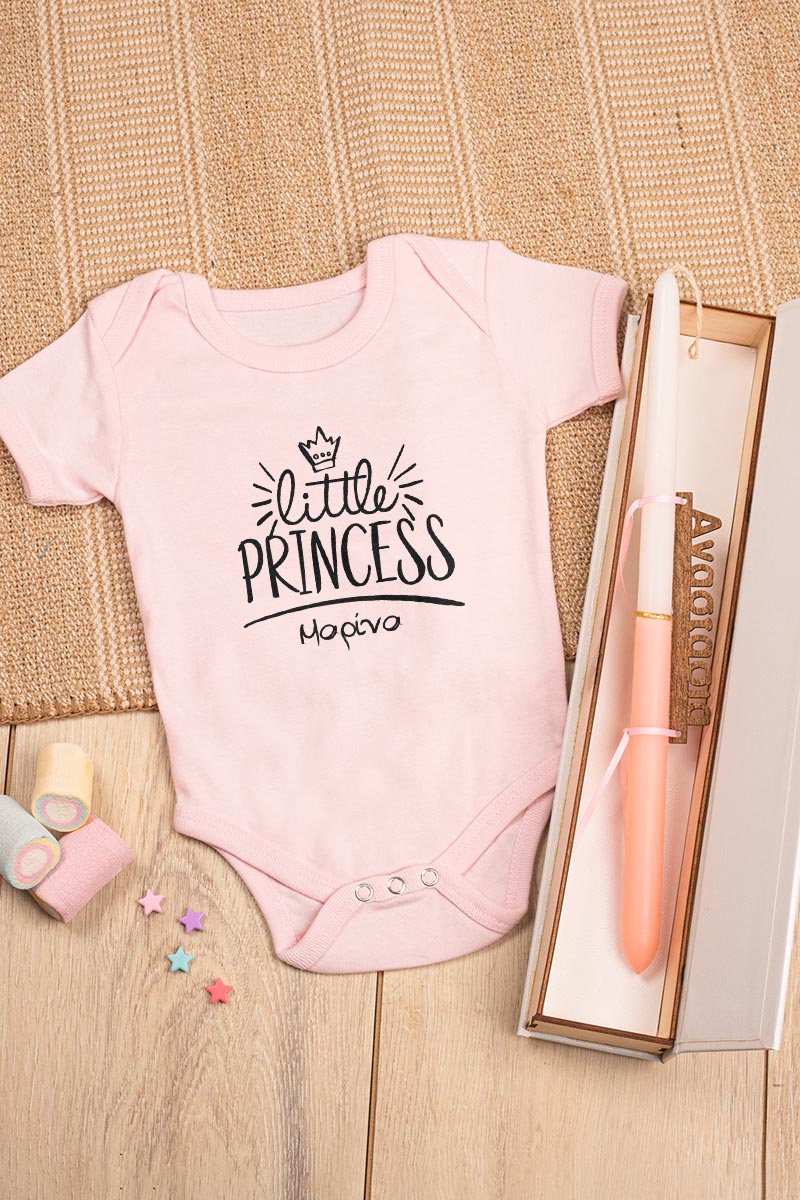 Βρεφικό Φορμάκι & Λαμπάδα με Όνομα, Our Little Princess