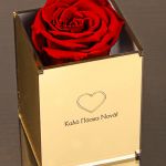 Παντοτινά Τριαντάφυλλα, Παντοτινό Τριαντάφυλλο με Δώρο Λαμπάδα, Red Rose Mirror Heart