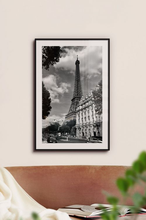 Eiffel Tower View No4 Premium Poster