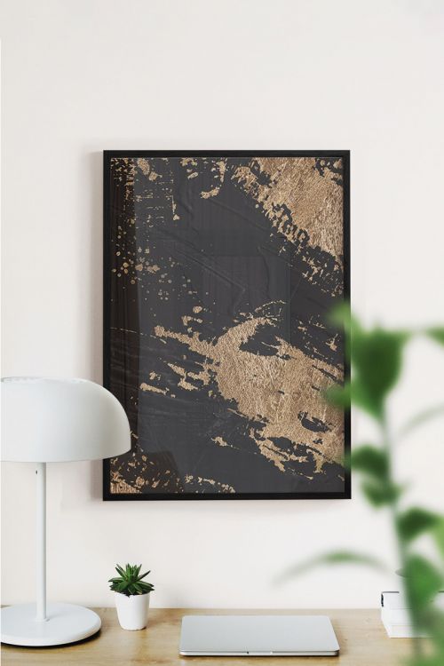 Abstract Oil Fine Art No46 Premium Poster