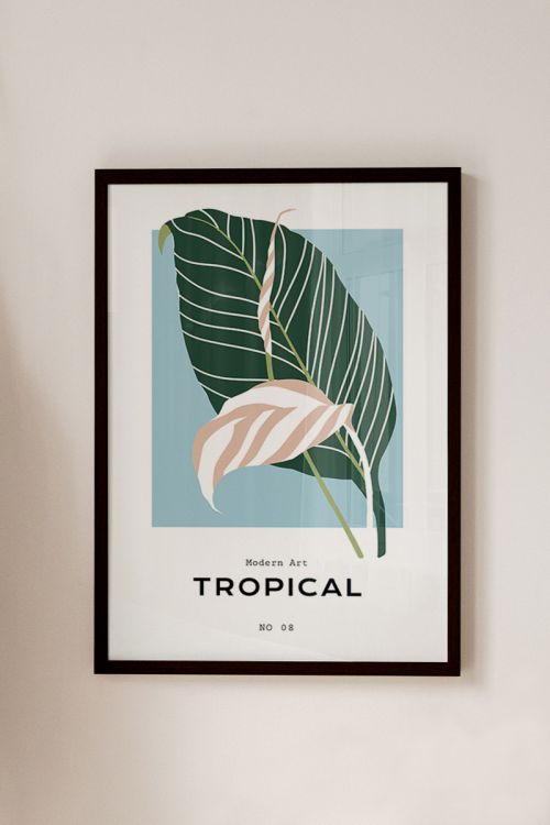 Tropical No8 Premium Poster