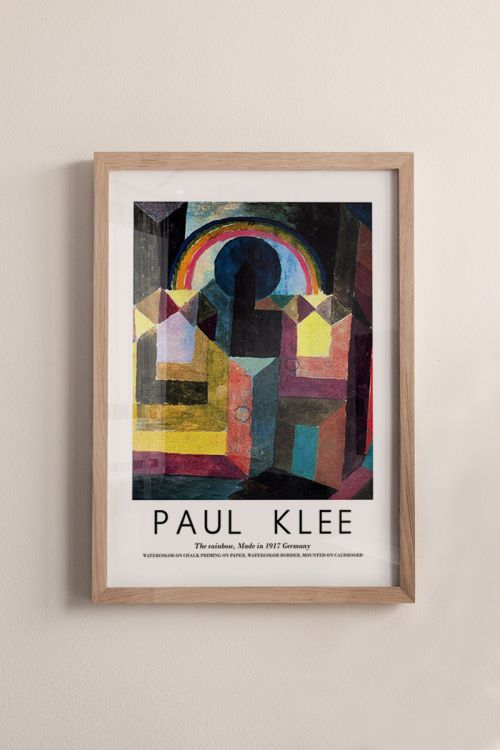 Paul Klee The Rainbow Premium Poster