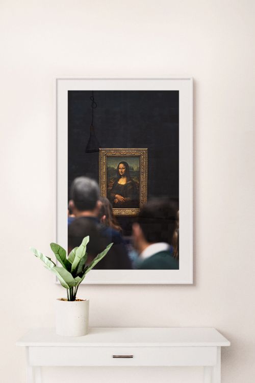 Mona Liza Premium Poster