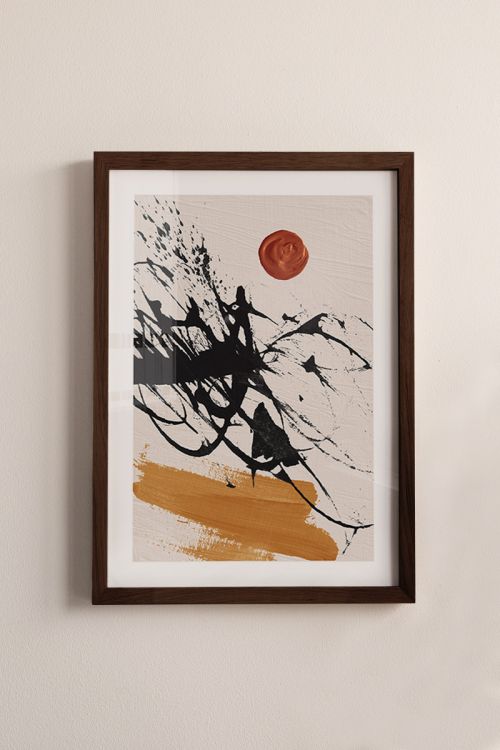 Abstract Oil Fine Art No22 Premium Poster