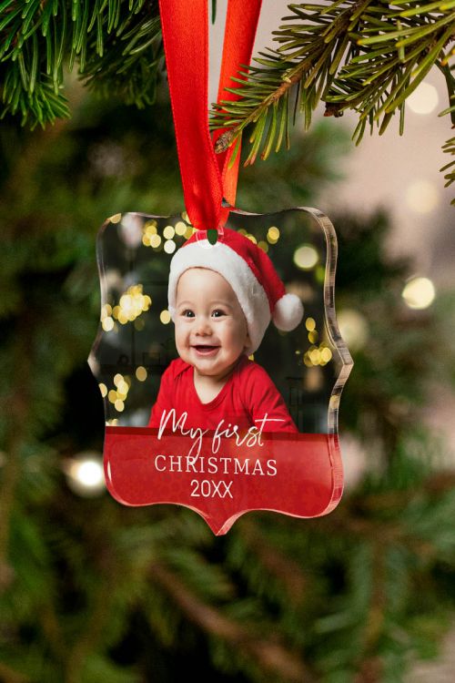 Christmas Baby, Στολίδι Δέντρου Με Φωτογραφία
