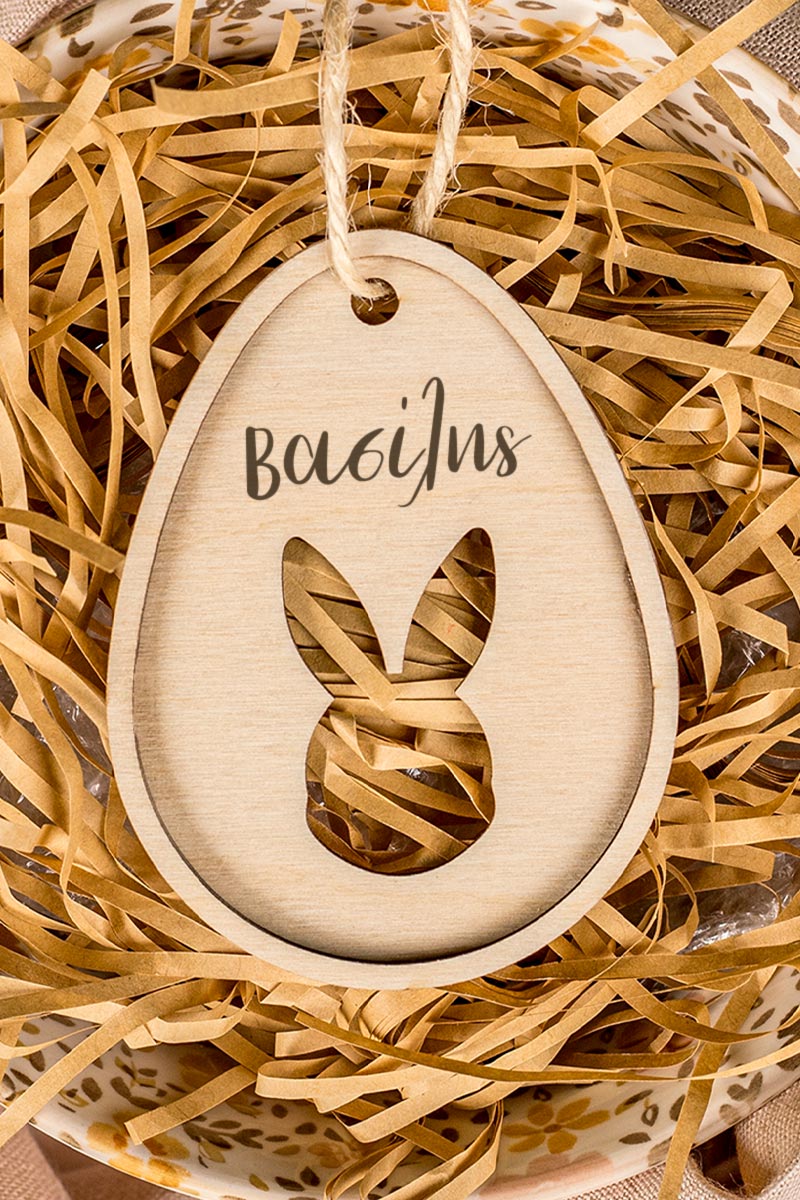 Πασχαλινό Κρεμαστό Διακοσμητικό Στολίδι, Bright Rabbit