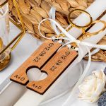 2 Λαμπάδες με Μπρελοκ Κλειδιών, When I Met You Wooden