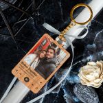 Λαμπάδα με Μπρελοκ Κλειδιών, We Found Love Wooden