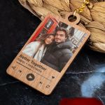 Λαμπάδα με Μπρελοκ Κλειδιών, We Found Love Wooden