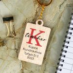 teachers-keychains-wooden-frame-a-monogram