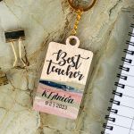 teachers-keychains-wooden-frame-a-watercolor