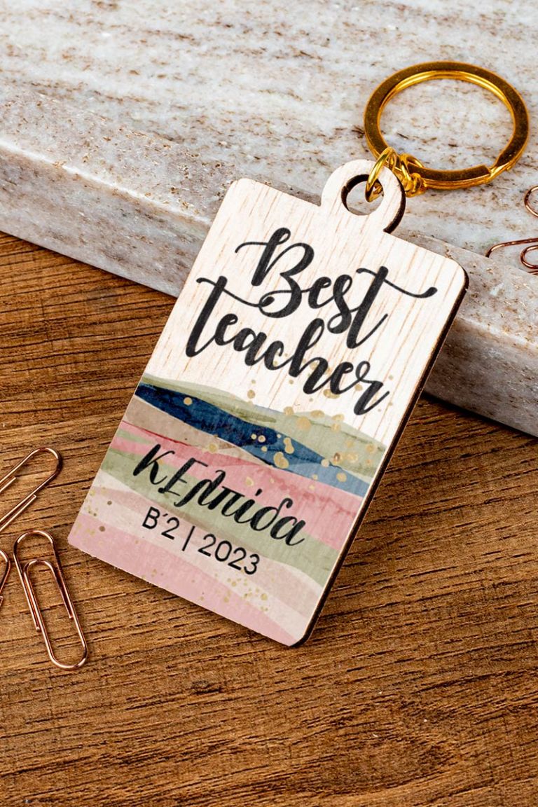teachers-keychains-wooden-frame-c-watercolor