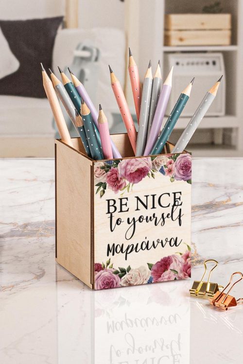 Μολυβοθήκη Προσωποποιημένη για Παιδιά, Be Nice