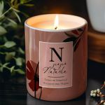Αρωματικό Κερί, Χειροποίητο με Άρωμα Vanilla Cream