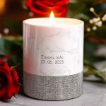 Αρωματικό Κερί, Χειροποίητο με Άρωμα Vanilla Cream, Twilight