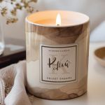 Αρωματικό Κερί, Χειροποίητο με Άρωμα Vanilla Cream
