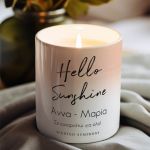 Αρωματικό Κερί, Χειροποίητο με Άρωμα Vanilla Cream