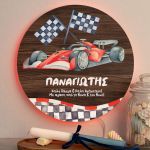 Φωτιστικό Τοίχου με Premium Λαμπάδα και Σχέδιο Φόρμουλα