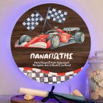 Φωτιστικό Τοίχου με Premium Λαμπάδα και Σχέδιο Φόρμουλα