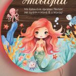 Φωτιστικό Τοίχου με Premium Λαμπάδα και Σχέδιο Γοργόνα