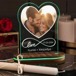 Φωτιστικό Led με Premium Λαμπάδα και Σχέδιο Infinity Love