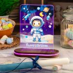 Φωτιστικό Led με Premium Λαμπάδα και Σχέδιο Αστροναύτης