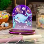 Φωτιστικό Led με Premium Λαμπάδα και Σχέδιο Μικρή Φαλαινίτσα