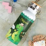 Παγούρι Θερμός με Premium Λαμπάδα και Σχέδιο Δεινόσαυρος