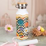 Παγούρι Θερμός με Premium Λαμπάδα και Σχέδιο Happy Colors
